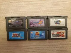 ゲームボーイアドバンス(GBA) まとめ売り(6本)