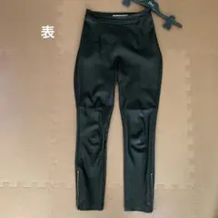 christian diorラムレザーパンツ黒34