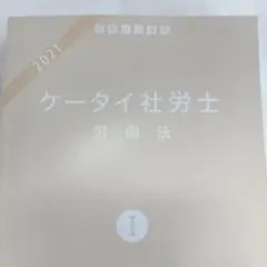 ケータイ社労士 I 労働法 2021年度版 赤シート付