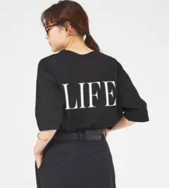 【MARGAUX】PAZ/LIFE ロゴTシャツ　マルゴー