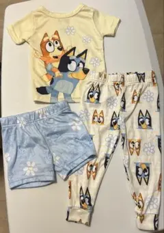 ブルーイ パジャマ 3点セット 2T