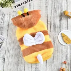 No.4 ミツバチ ブラウン 【新品】★ ペット 犬 猫 ウェア 服