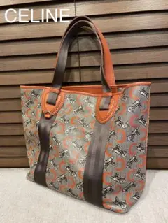 CELINE セリーヌ トートバッグ 馬車ロゴ