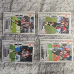 WCCF 2004-2005トレーディングカード4枚セット