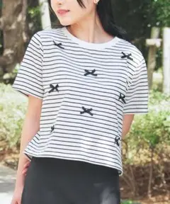 これ以上の値下げ無し！ハニーズ　リボン付Tシャツ