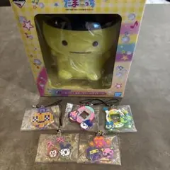たまごっち　一番くじ　まめっちルームライト　ラバーチャーム５個