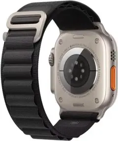 Apple Watch Ultra用 ナイロンバンド ブラック