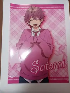 さとみクリアファイル