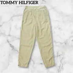 TOMMY HILFIGER ベージュ リラックス パンツ M 職場 オフィス