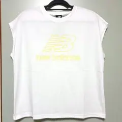 new balance ホワイト Tシャツ Lサイズ