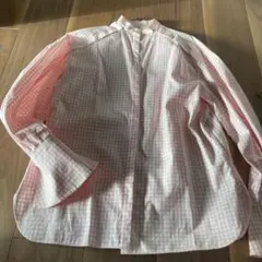 シクラス ピンクチェックシャツ 34