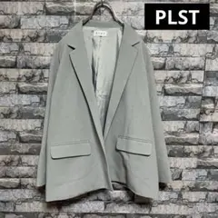 PLST プラステ テーラード ジャケット キレイめ グレー M
