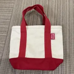 Misdo Break トートバッグ ホワイト/レッド