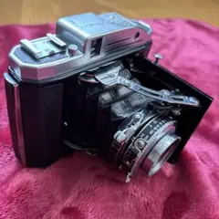 小西六　KONICA Pearl II 蛇腹カメラ ケース付き