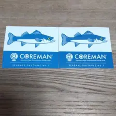 コアマンステッカー 2枚セット