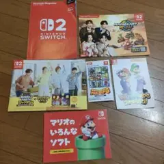 【匿名配送／非売品】任天堂(Nintendo) パンフレット 6点 まとめ売り
