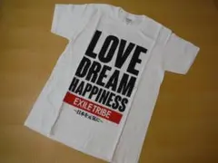 ★EXILE LOVE DREAM HAPPINESS Tシャツ　１５０　白　綿