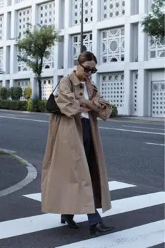完売ベージュS ロングコート
