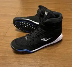 Everlast ボクシングシューズ 黒 Everlastエバーラストエリート2.0ハイトップボクシングシューズ