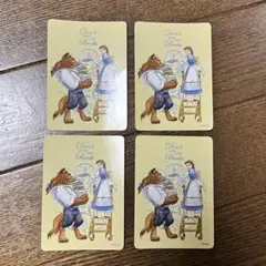 ディズニーストア　カード　じゃんけん　ベル　美女と野獣　プリンセス