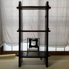 木製オープンシェルフ 3段 棚