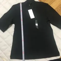 UNIQLO 新品未使用タグ付き ハイネックT 5分袖