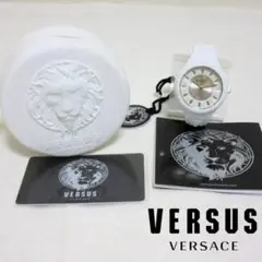 新品 VERSUS VERSACE ヴェルサーチ レディース 腕時計 白/金