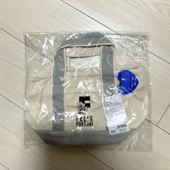 ミニトートバッグ　トートバッグ　ポケユニ　ユニバーサル　グレー