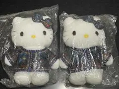 新品 非売品 限定品 シンガポール航空 CA制服着用 キティ ぬいぐるみ