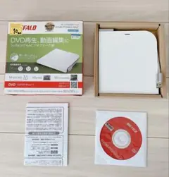 動作確認済★BUFFALO DVSM-PTS58U2-WHD DVDドライブ