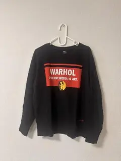 WARHOL スウェット トレーナー 黒 M