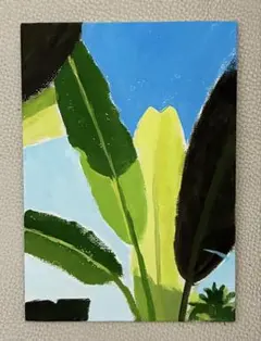 アクリル画　風景　987