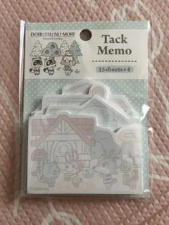 あつまれどうぶつの森　ふせん　新品　リリアン　ジュン　しずえ　任天堂