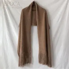 ☆ 美品 ☆ EPOCA エポカ カシミヤ 100% マフラー ☆ シャギー