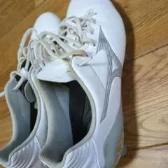 Mizuno サッカーシューズ ホワイト スパイク