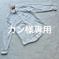 アバクロンビー＆フィッチ 【S】 ホワイト コットン 長袖 シャツ 刺繍