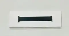 【Apple純正】AppleWatch 40mm用 ソロループ シリコンバンド黒