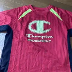 Champion ラグランスリーブ Tシャツ 赤黒