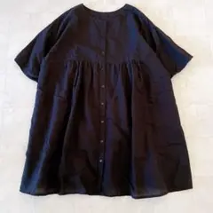 78.fanaka✨綿麻 2way チュニックワンピース