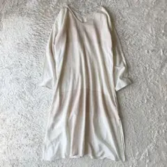 45R 美品 インドコットン ワンピース 1 ナチュラル