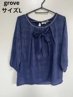 grove グローブ　レディース　シャツ　ブラウス