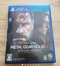メタルギアソリッド5 GROUND ZEROES PS4 動作確認済み