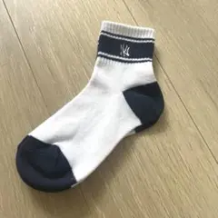 新品未使用　靴下　19-22cm ニューヨークヤンキース