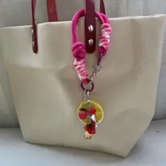 キーホルダー　フルーツ　ropep