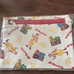 新品未開封マクドナルドファスナー付きポーチ