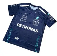 メルセデスAMG・ペトロナスTシャツ 薄手　ドライ　レーシング　Lサイズ