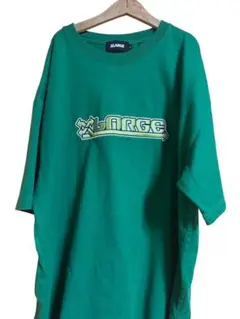 XLARGE グリーン ロゴTシャツ Lサイズ