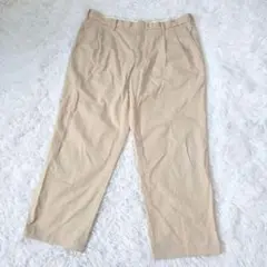ユニクロ　UNIQLO　タックパンツ　３Ｌ　大きいサイズ　綿100%
