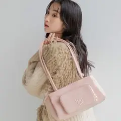 LOWRYS FARM ショルダーバッグ ピンク
