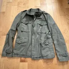 TORNADO MART スタッズ ミリタリー ジャケット M ダメージ加工